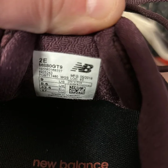 New Balance Men's Size 9 880v9 GTX Running Shoes Sneakers Knit 3M Reflective - Picture 6 of 6